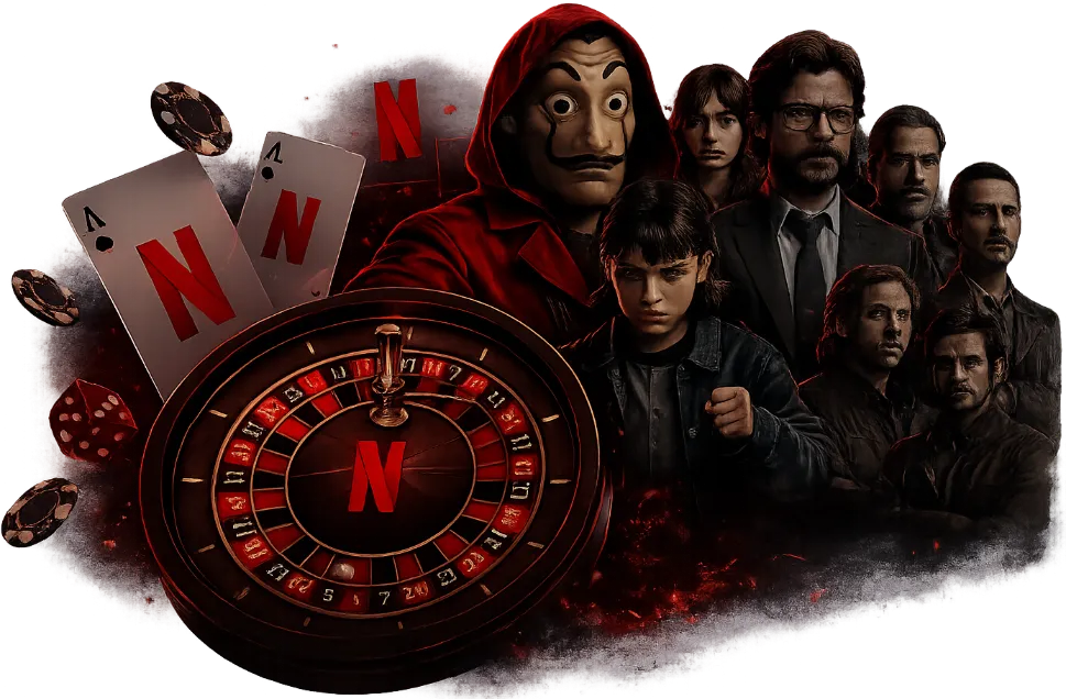 Personnages inspirés des séries TV de Netflix Casino