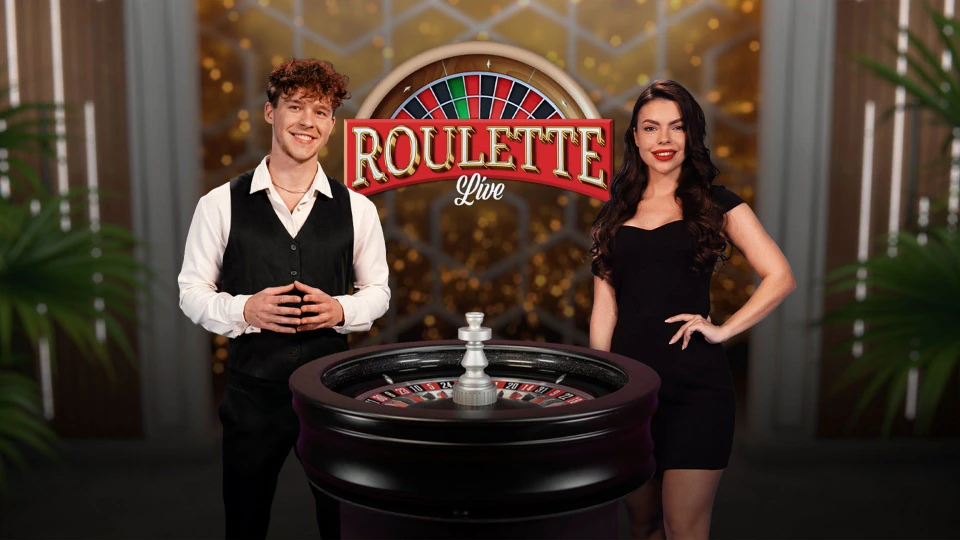 Roulette live avec croupier réel